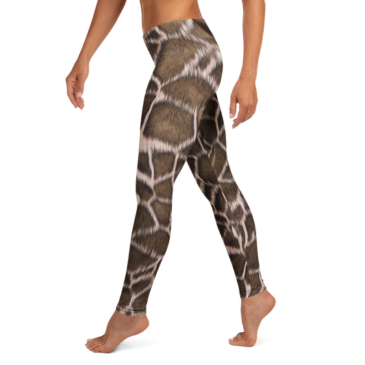 Giraffe | Mid Waist Damen Leggings