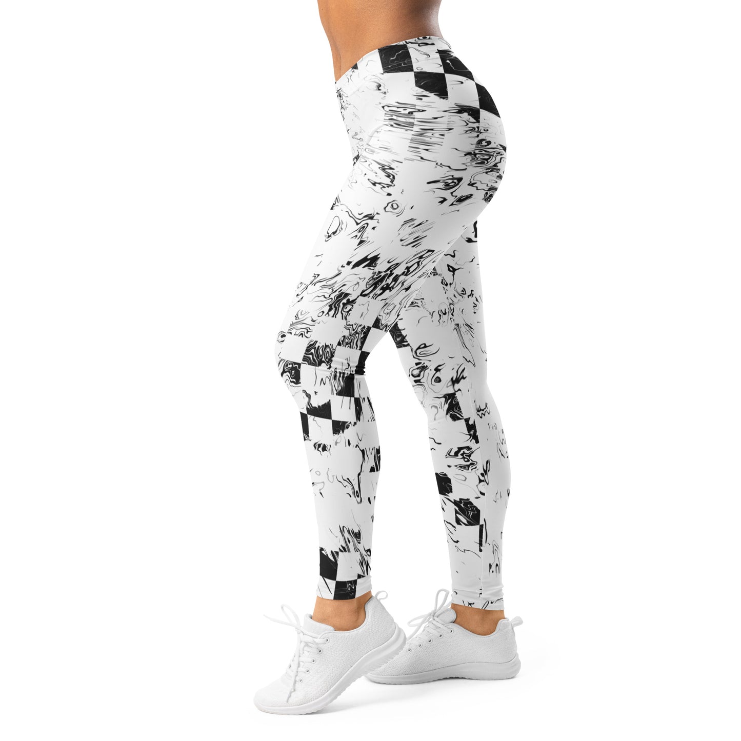 Finish Line | Mid Waist Damen Leggings