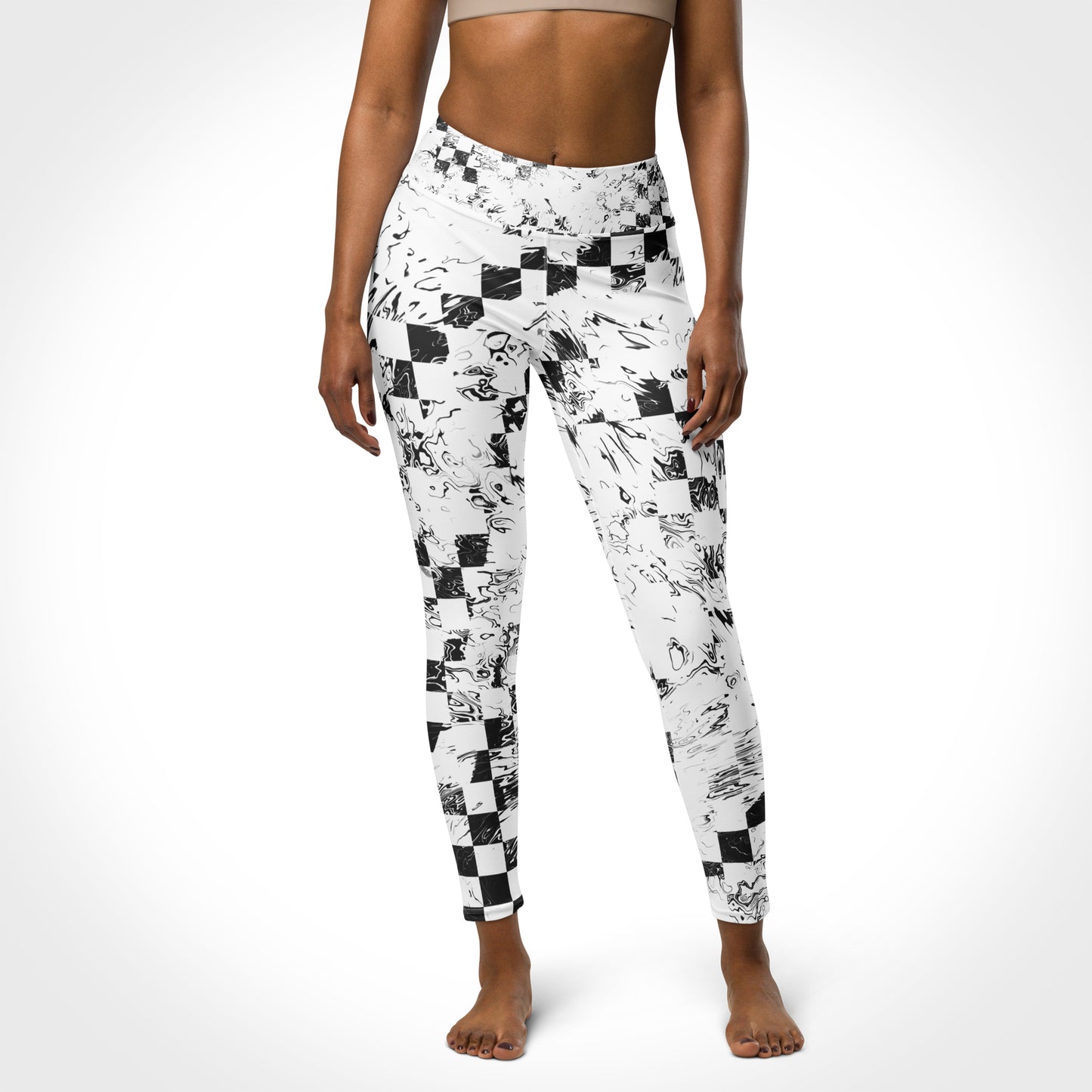 Finish Line Damen Leggings in der Frontansicht