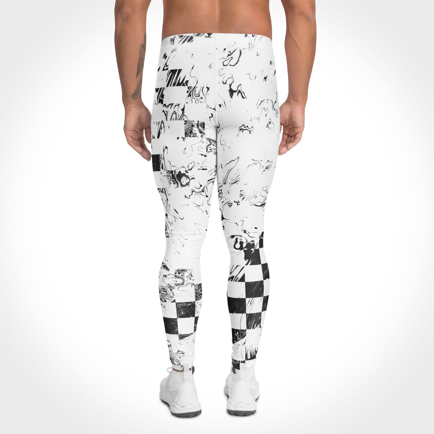 Finish Line Herren Leggings in der Rückansicht