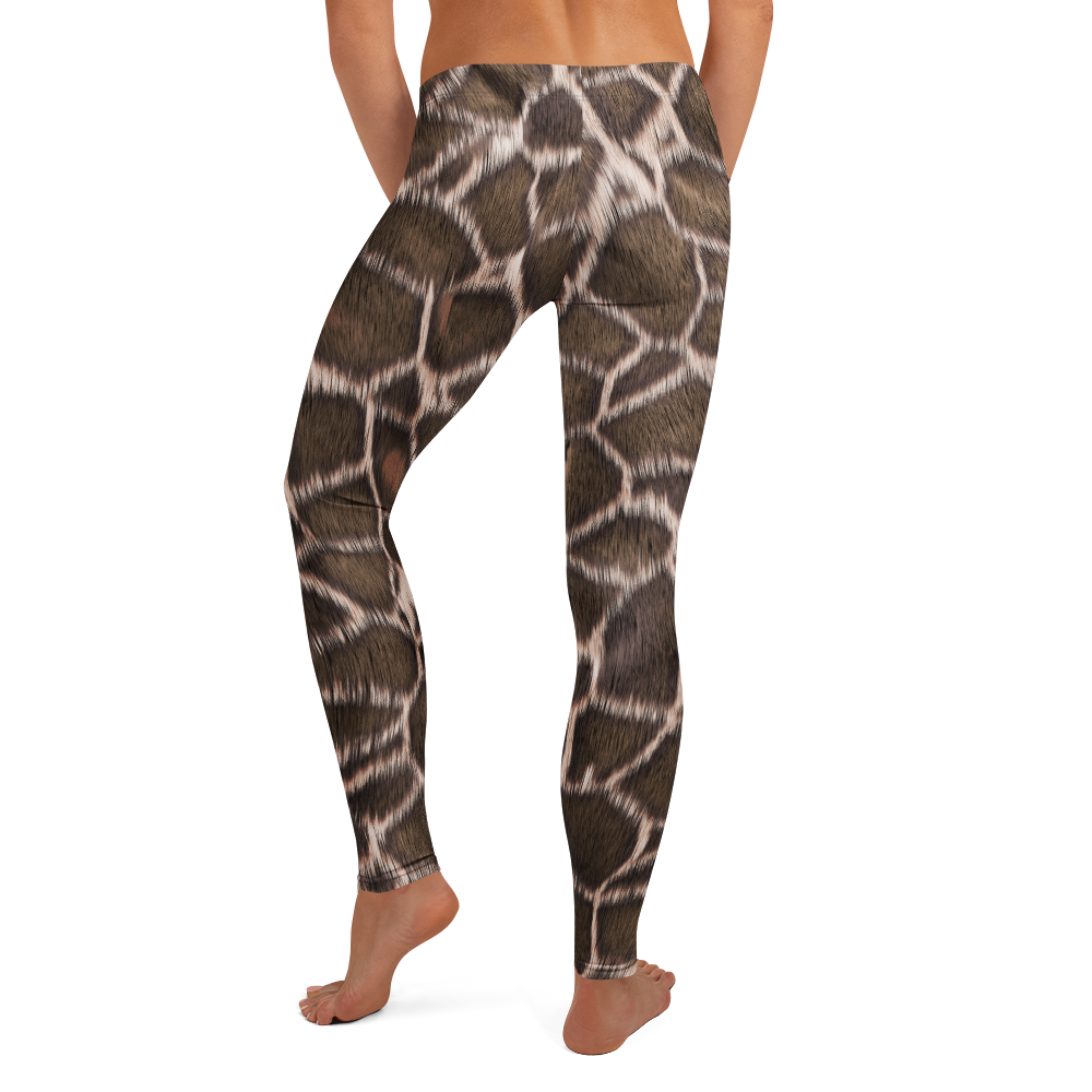 Giraffe | Mid Waist Damen Leggings