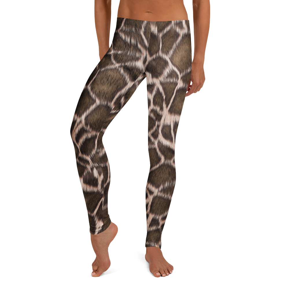 Giraffe | Mid Waist Damen Leggings