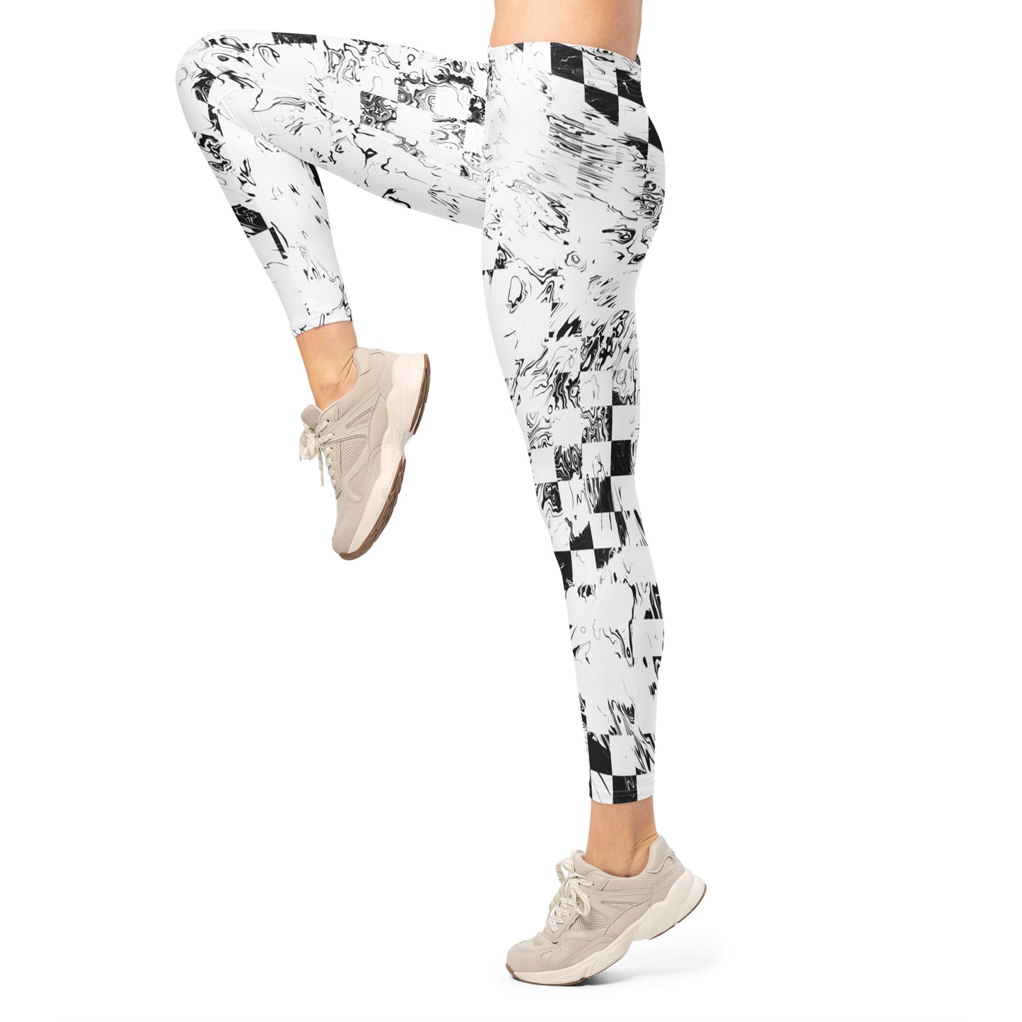 Finish Line | Mid Waist Damen Leggings
