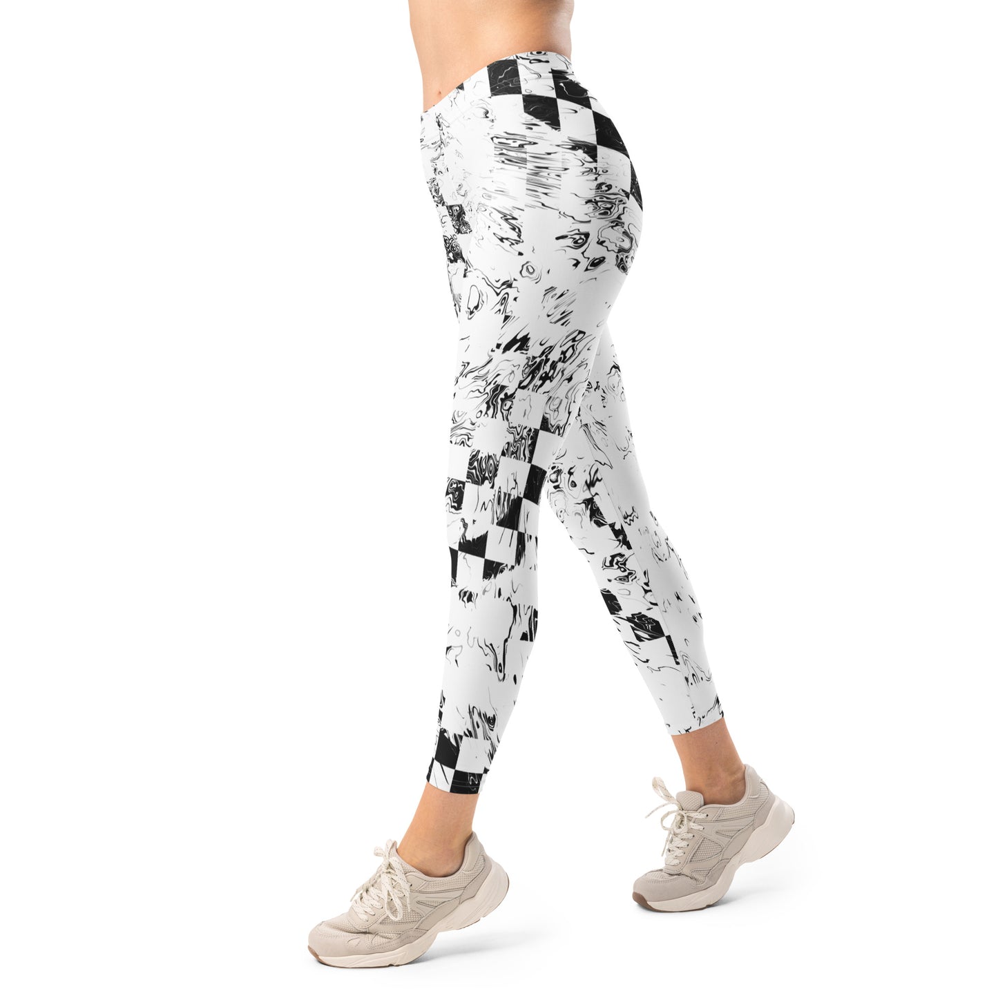 Finish Line | Mid Waist Damen Leggings