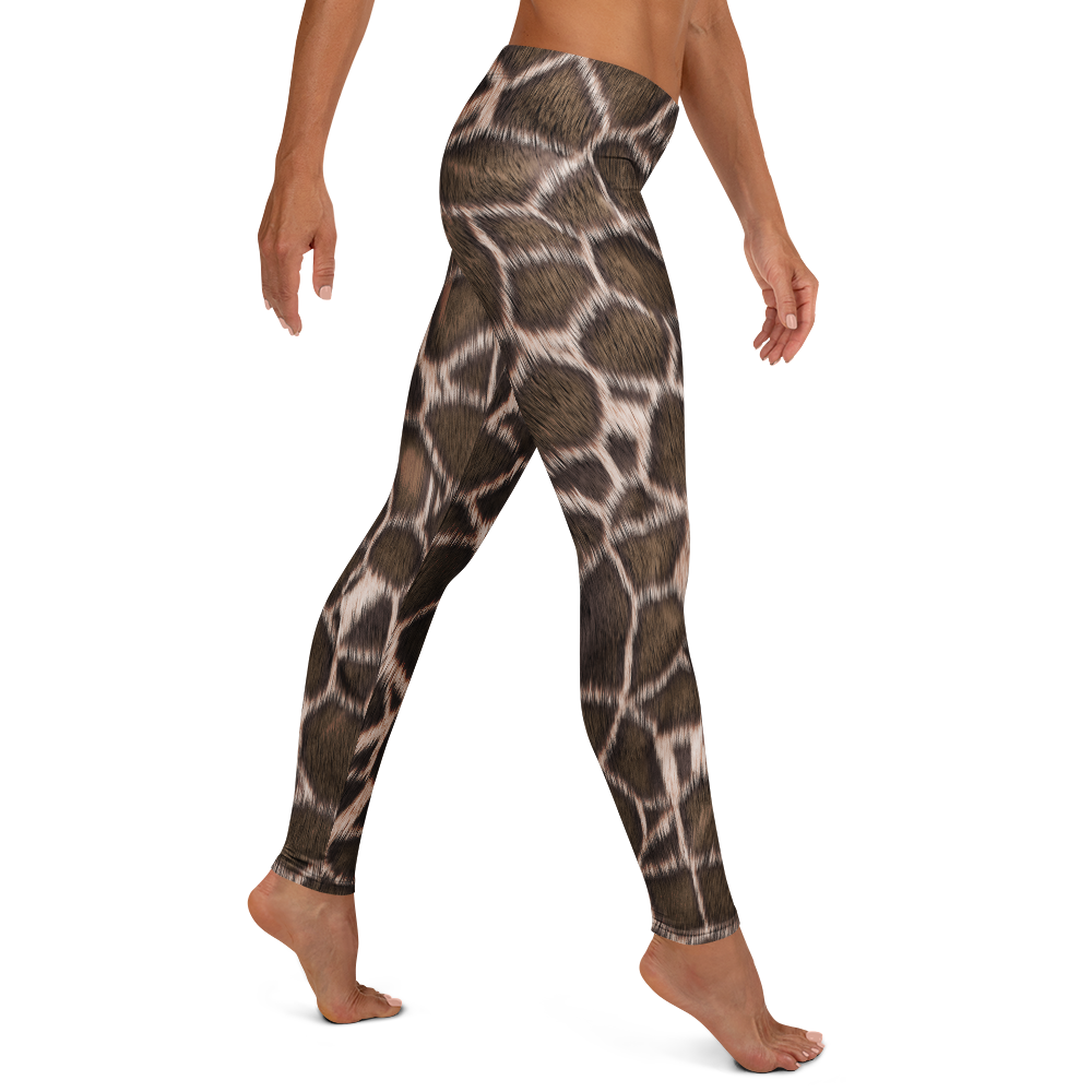 Giraffe | Mid Waist Damen Leggings
